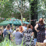 Garden Party attendees