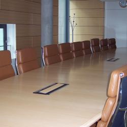 Boardroom table and chairs