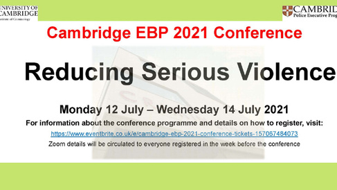 Flier Cambridge EBP 2021 Conference 885x432