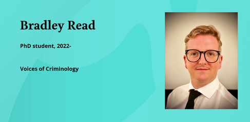 A photograph of PhD student Bradley Read.