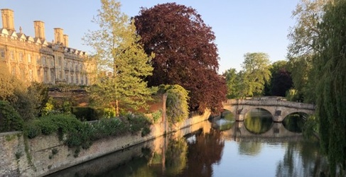 Picture of the Bridge of Sighs at St John's College featuring St John's College and the River Cam