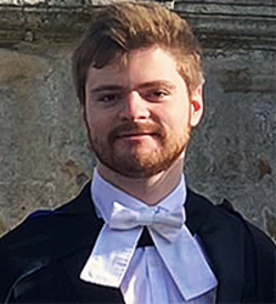 A portrait of Jacob Verrey, PhD candidate at the Institute of Criminology at Cambridge University.