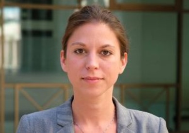 A photograph of Dr Zora Hauser, Leverhulme Trust Early Career Fellow at the Institute of Criminology.