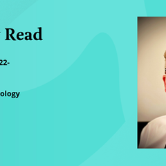 A photograph of PhD student Bradley Read.