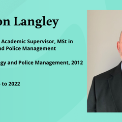 A photograph of Dr Brandon Langley, Affiliated Lecturer and former MSt and PhD student at the Institute of Criminology.