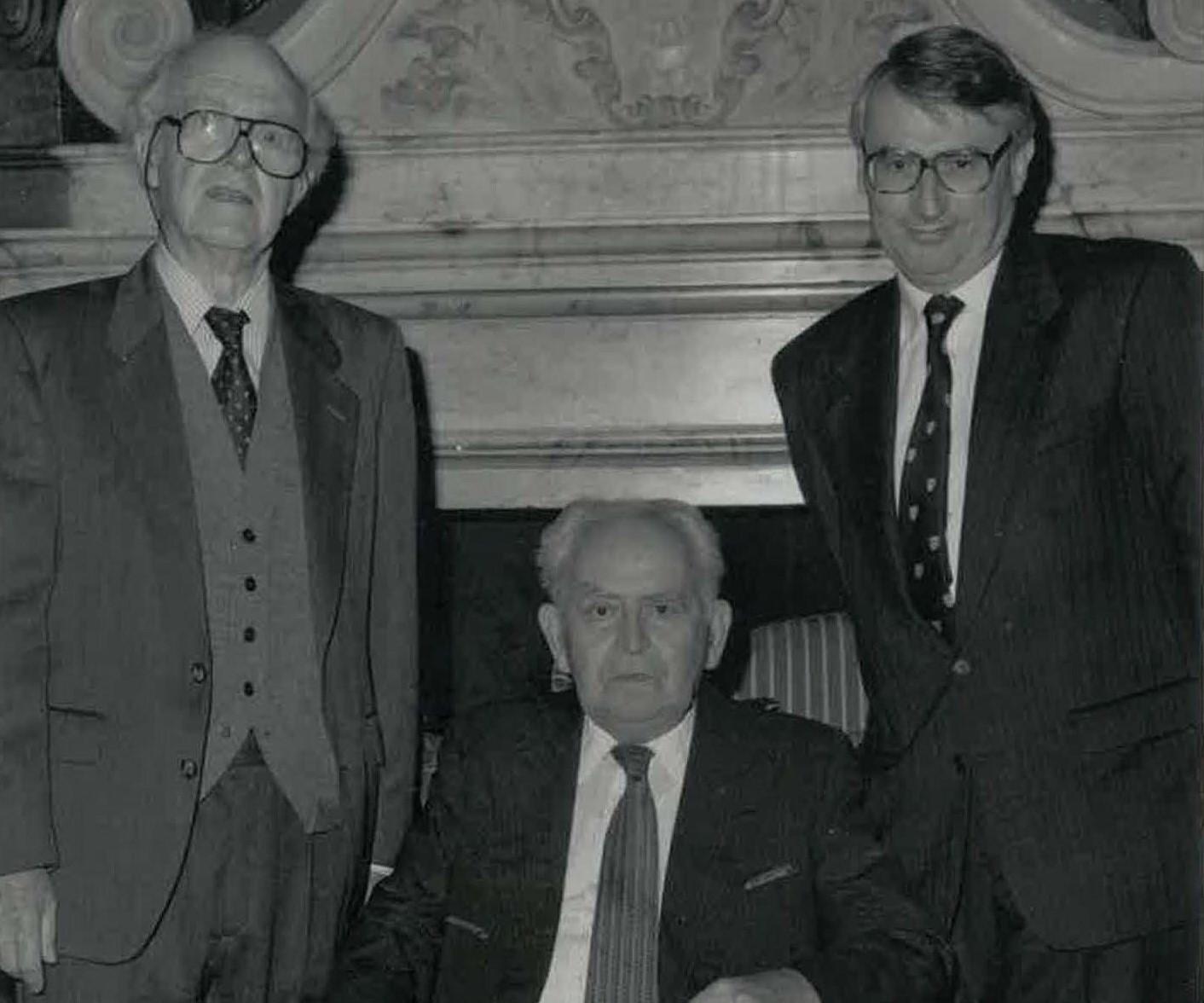 Professor Nigel Walker, Sir Leon Radzinowicz and Professor Anthony Bottoms Professor Nigel Walker, Sir Leon Radzinowicz and Professor Anthony Bottoms