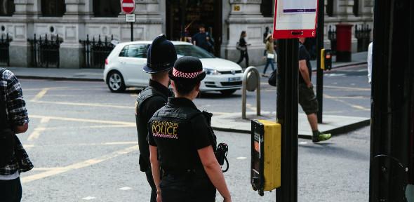 Police on the street 590x288